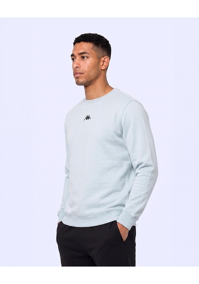 Kappa Carlo Erkek Mavi Regular Sweatshirt
