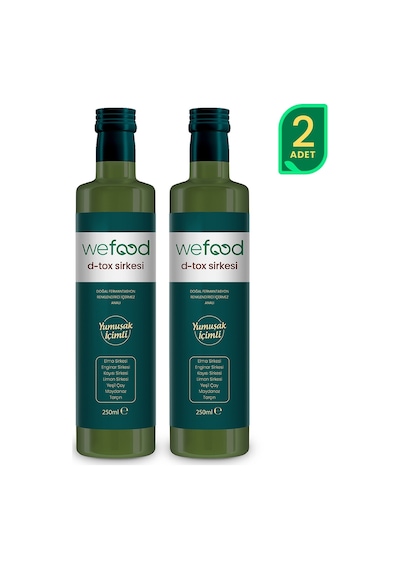 Wefood D-tox Sirkesi 2 x 250 ML