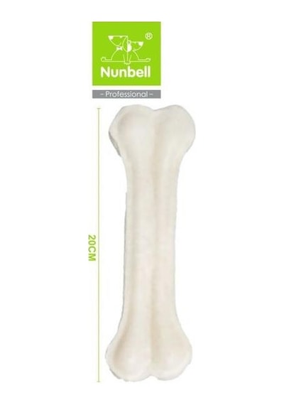 Nunbell Beyaz Pres Kemik 20cm 1'li