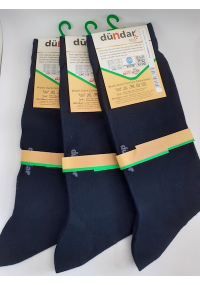 Bambu Dikissiz Soft Yikama Dogal Kokulu Erkek Soket Çorap 12'li Paket Lacivert