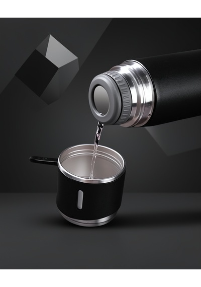 3 Bardaklı Isı Koruyucu Termos Seti 500 Ml Diğer