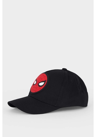 Defacto Marvel Spıderman Pamuklu Cap Şapka Erkek Çocuk X0356a626smbk27 Siyah-bk27