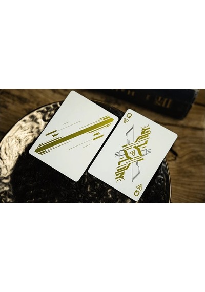 Tcc Odyssey Genesys White Oyun Kağıdı Limited Edition Koleksiyonluk İskambil Kartları Destesi
