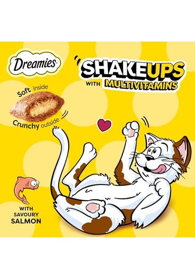 Ayrex Dreamies Kedi Ödül Maması, Somonlu, 60 G