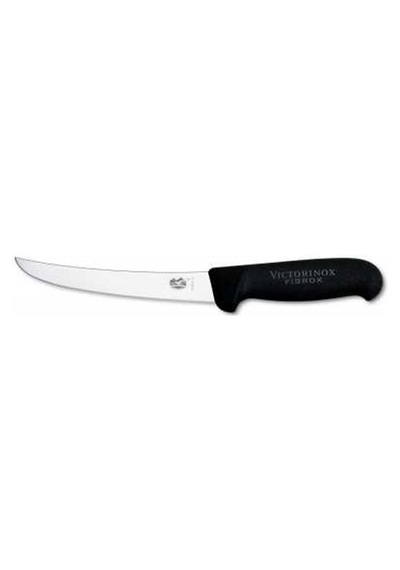 Victorinox 5.6503.15 15cm Kavisli Geniş Ağız Sıyırma Bıçağı Siyah