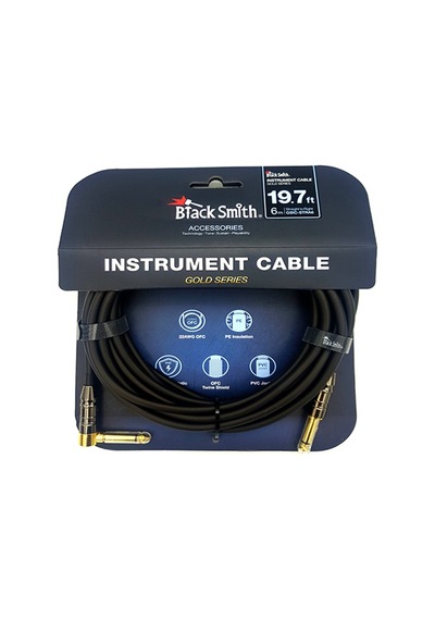 Blacksmith Gold Serıes Instrument Cable Straıght To Rıght 6m