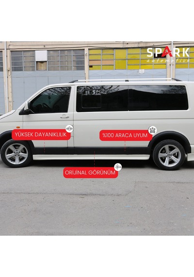 Volkswagen Transporter T5 2009-2014 Yıl Aralığı Uyumlu Kısa Şase Sağ Sürgü Dodik Seti 11 Parça
