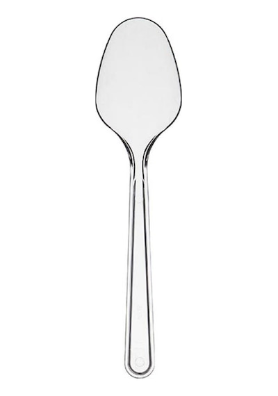 Plastik Lüx Kaşık 100'lü Paket 5 Paket