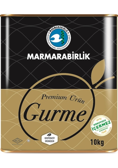 Marmarabirlik Gurme 231-260 KB Premium Siyah Zeytin 10 KG