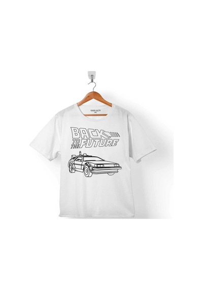 Back To The Future Geleceğe Dönüş Logo 4 Çocuk Tişört 001