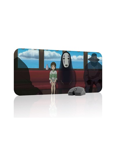 Spirited Away Kaymaz Dikişli Kauçuk Oyuncu Mousepad V4 - 70x30 Xl Gaming Mouse Pad Fare Altlığı