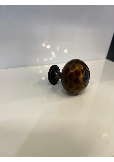 Kristal Metal Düğme Kulp 2 Adet Antik Sarı Dolap Kapak Modern Çekmece Tv Ünite Mobilya Komidin Antik Sarı