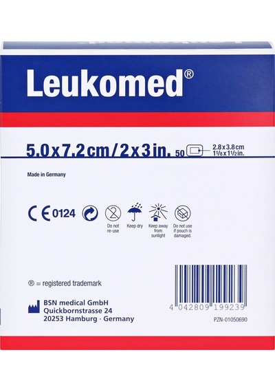 Leukomed Steril Yara Pansuman Pedi 7.2 x 5 CM 50 Adet