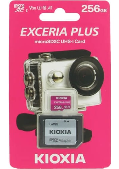 Kioxia Exceria Plus 256 GB  SDXC UHS-I U3 4K Class10 Hafıza Kartı