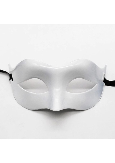Beyaz Renk Masquerade Kostüm Partisi Venedik Balo Maskesi Yetişkin