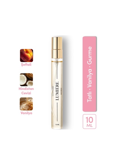 Lumiére Edp Kadın Seyahat Boy Parfüm 10ml Şekerli-vanilya-gurme Narenciye, Müge, Orkide, Misk Meyveli