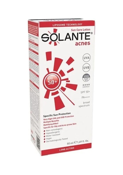 Solante Acnes Sun Care Lotion Spf 50+ 50 Ml