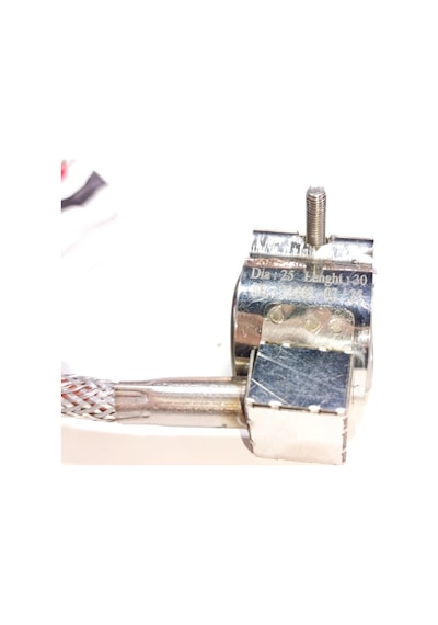 Kelepçe Meme Rezistans 25mm Çap-30mm Boy-100w-230v Zırhlı Kablolu