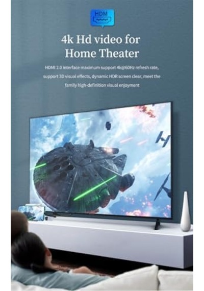 Type C To 4k Hdmı + 100w Pd Type-c Çoklayıcı Adaptör Type-c'den Hdmı & Şarj Destekli 4k 60hz 3d Görüntü /telefon/tablet Uyumlu Yn-tcd