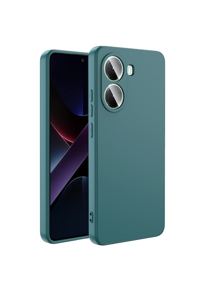 Zore Poco X7 Pro Kılıf Nvth Mara Lansman Kapak - Siyah