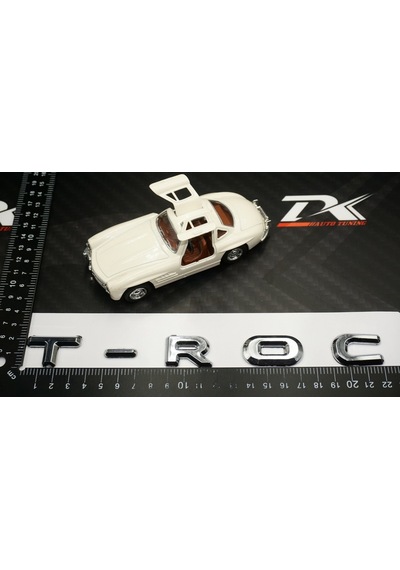 Vw Volkswagen T-Roc Bagaj Krom Abs 3M 3D Yazı Logo Amblem (511537140)
