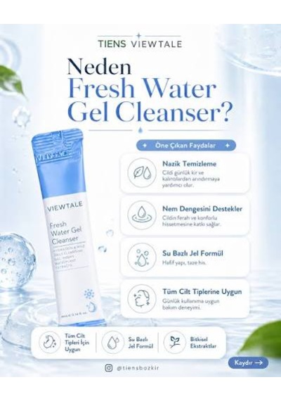 Tiens Viewtale Fresh Water Gel Cleanser