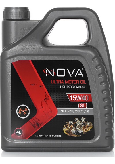 Nova 15W-40 Sl Motor Yağı 4 L