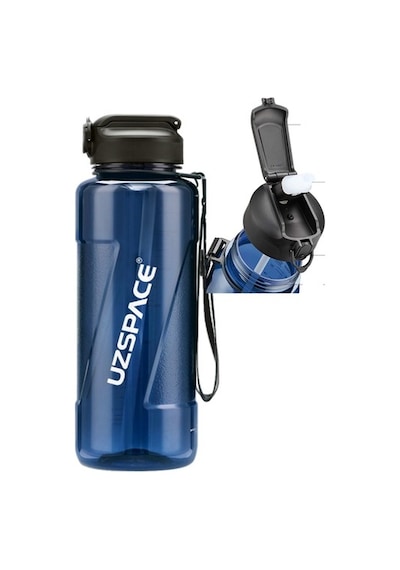 Uzspace Fiftyfifty Pipetli Mega Boy 1500Ml Tritan Su Matarası