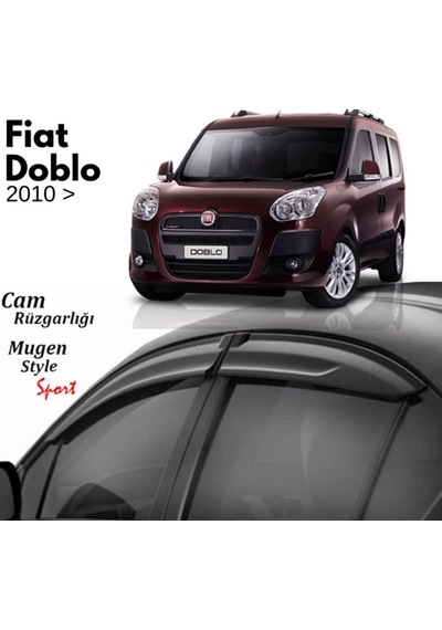 Fiat Doblo 2 Uyumlu Cam Rüzgarlığı 2010+ Sonrası Uyumlu Mugen