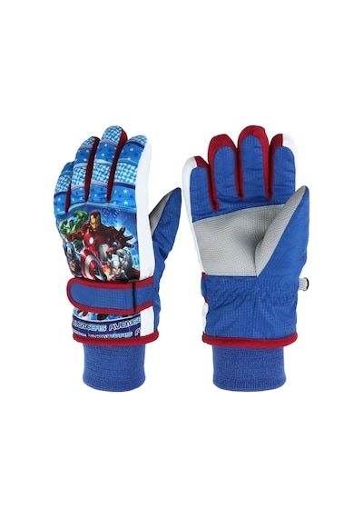 Kahramanlar Kayak Eldiveni 3-6 Yaş Marvel Hulk Kayak Eldiveni Iron Man Mavi