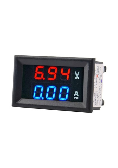 10a-led Dijital Voltmetre Ampermetre Us Dc 100 V 10/50/100a Voltmetre Ampermetre Led Çift Dijital Volt Amp Metre Ölçer