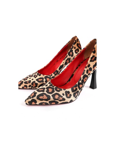 Mary Kadın Stiletto A002-k820 Leopar