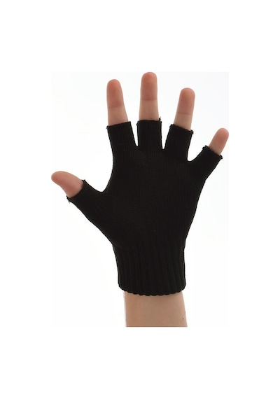 Astek Suve Triko  Siyah Kesik Eldiven Kaliteli Unisex