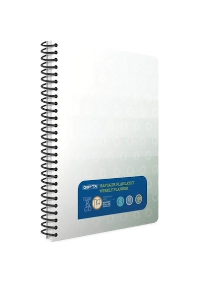 Best Weekly Plan 17 X 24 54 Yaprak Spiralli Haftalık Planlayıcı Diğer