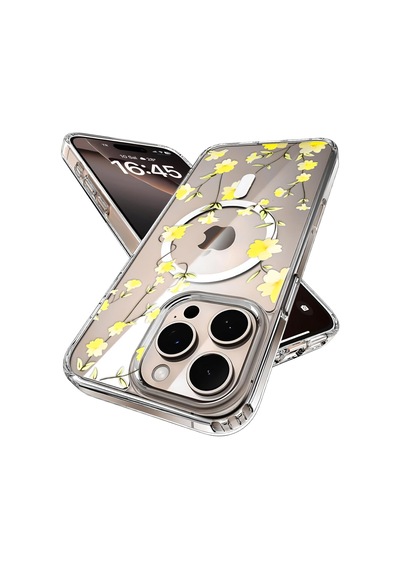 İphone 15 Pro Max İçin Flower Serisi Magsafe İle Uyumlu Göz Alıcı Ve Şık Tasarımlı Çiçek Desenli Silikon Kılıf Kapak Yellow, 15 Pro Max 6998 İphone 15 Pro Max İçin Flower Serisi Magsafe İle Uyumlu Göz Alıcı Ve Şık Tasarımlı Çiçek Desenli Silikon Kılıf Kapak Yellow, 15 Pro Max 6998