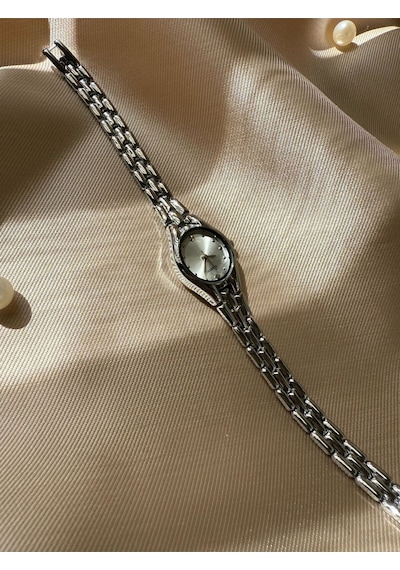 Rubsey Minimal Vintage Retro Boncuk Taşlı Model Görseldeki Ürün Gönderilecektir Gümüş