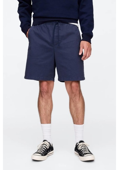 Gap Erkek 7" Essential Pull-on Khaki Lacivert Şort-14654