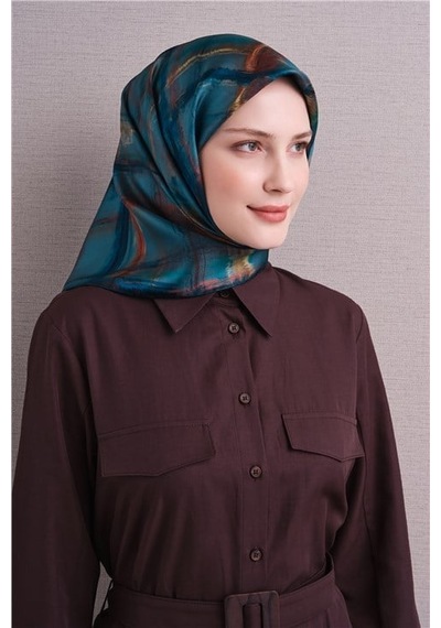 Armine Saf İpek Twill Eşarp 9602d 06 Krem Bej
