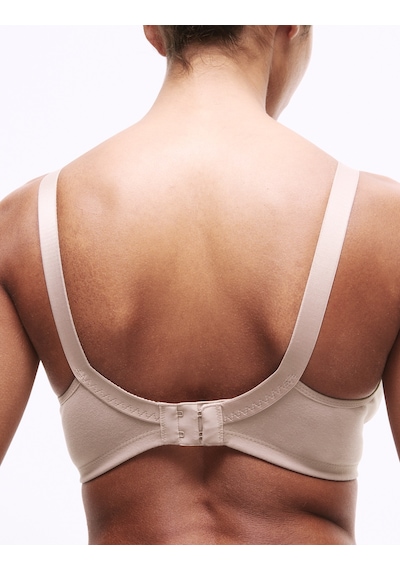 Marks & Spencer İşleme Detaylı Pamuklu Toparlayıcı Sütyen T33008020A Kahverengi