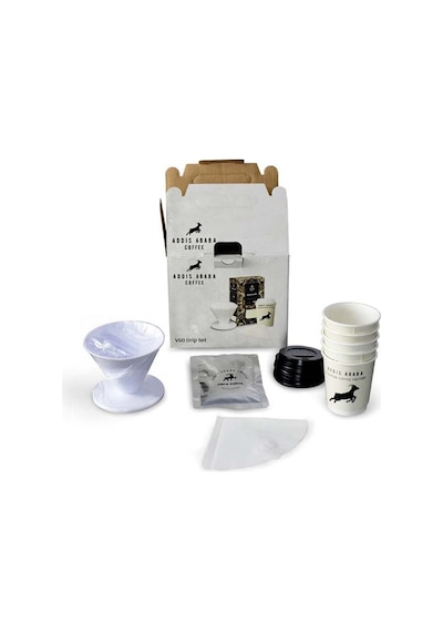 Addis Ababa Coffee V60 Dripper Set