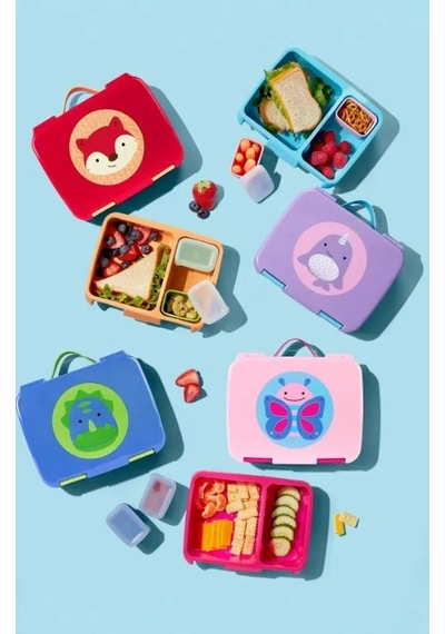 Skip Hop Spark Style Bento Beslenme Kutusu Kelebek Şeffaf