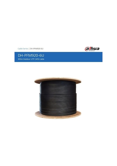 Dahua Dh-pfm920-6un Utp Dış Ortam Cat6 Bakır Kablo Pe