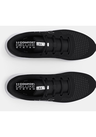 Under Armour Kadın Charged Pursuit 3 Big Logo Koşu Ayakkabısı 3026523-001 Siyah - Beyaz