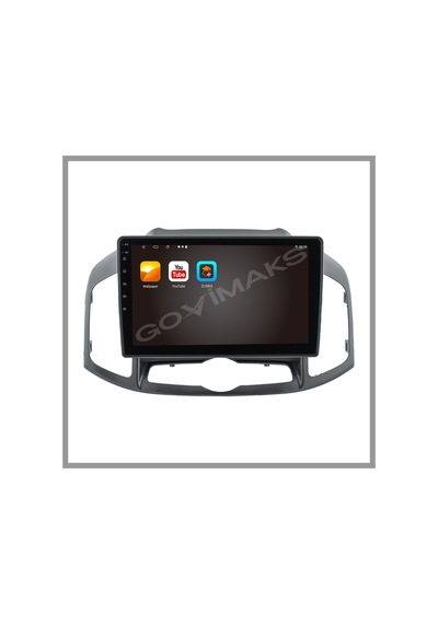 Govimaks Chevrolet Captıva 2012-2016 Uyumlu 2 Gb Ram 32 Gb Hafıza Androıd Multımedıa Teyp 10.1"