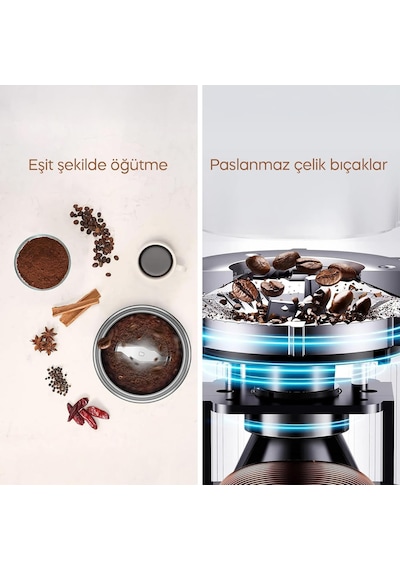 Scm-2980 Kahve Ve Baharat Öğütücü, Kahve Öğütücü, Baharat Öğütücü Çok Renkli