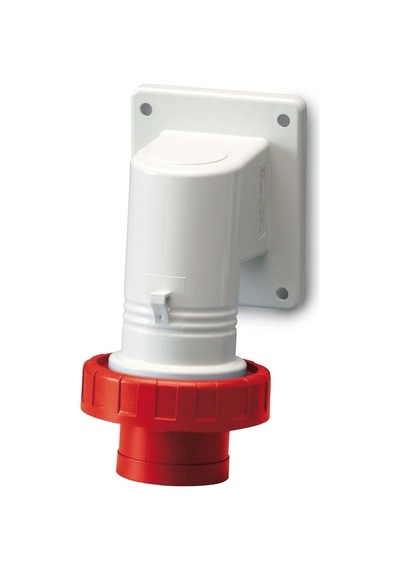 Scame IP67 Makine Fişi (Eğik) 4  x  32 A (3P+E) Trifaze