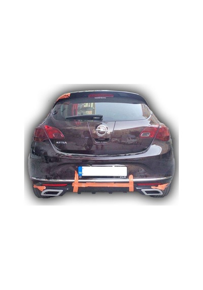 Opel Astra J Hb 2009 - 12 Uyumlu Yedek Parça Opc Spoiler Plastik