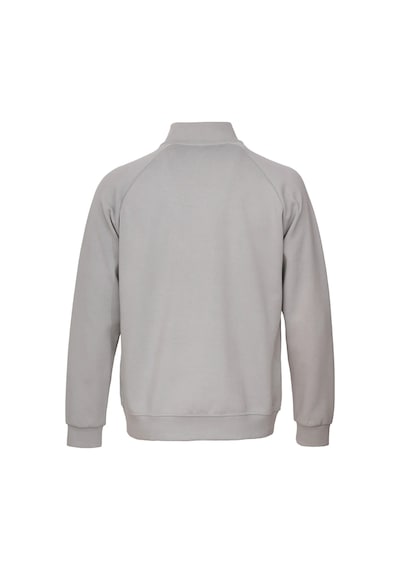 Hummel Pamuklu Dik Yaka Fermuarlı Sweat Erkek Sweat 922581-2521 Gri