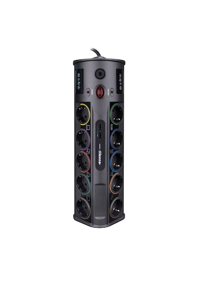 S-link Swv-prz010 Akım Korumalı Priz Usb Giriş 1.8mt 10'lu - 37071 2