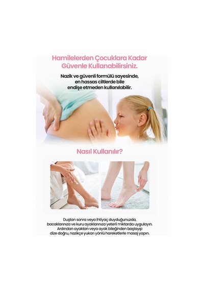Hamilelere Özel Nemle Rahatlatıcı Serinletici Krem Atopalm Maternity Care Relaxing Leg Cream